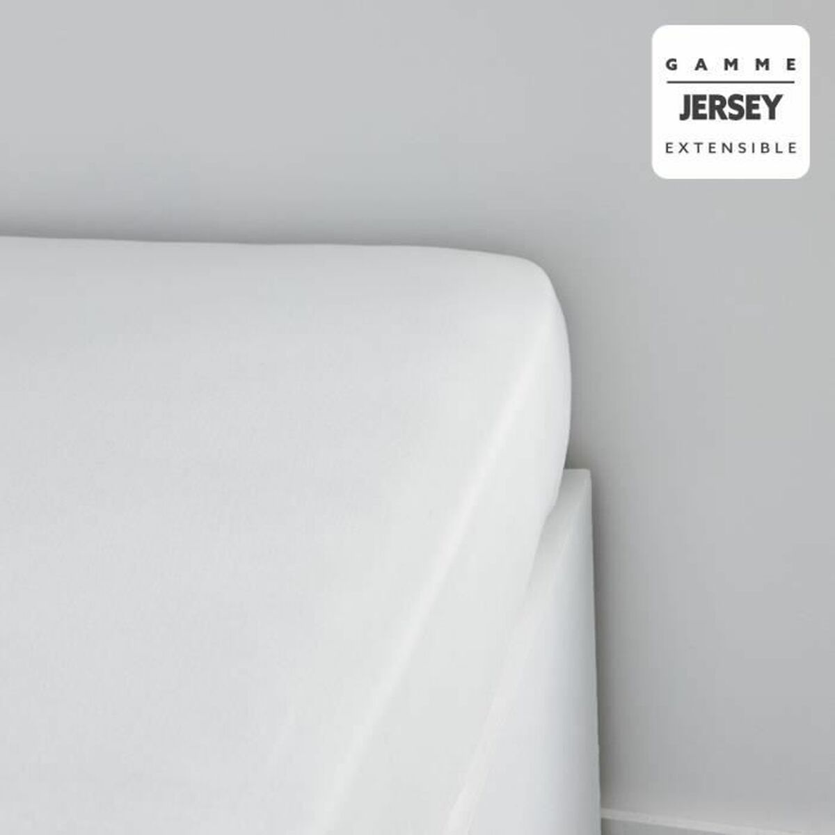 Чаршаф с ластик TODAY ESSENTIAL Бял 140 x 190 cm
